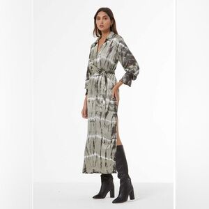 Brand New, Never Been worn YFB Marionne dress in Harbor Gray Cuba wash with tags